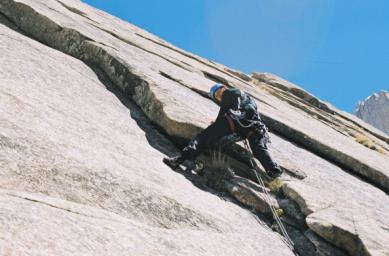 Wspinaczka na Ibax Peak